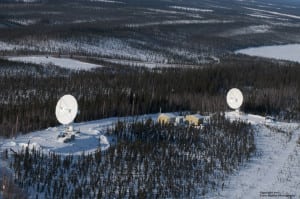 Inuvik Satellite Station Facility in Inuvik, Canada