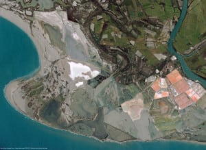 Pléiades Satellite Image - Salin-de-Giraud, France. Photo: CNES 2012, Distribution Airbus DS / Spot Image