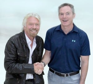 Virgin Group Founder Sir Richard Branson and Qualcomm Executive Chairman Paul Jacobs are the initial investors in the OneWeb constellation and are part of the board of directors. Photo: Virgin