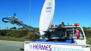 A VSAT solution from Hermes Datacomms. Photo: Hermes Datacomms