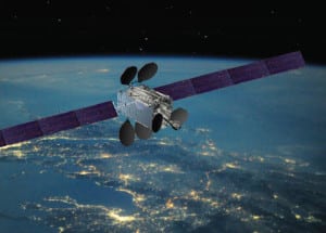 Artist rendition of the Intelsat 33e satellite. Photo: Intelsat