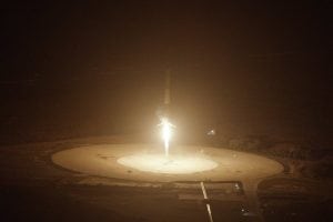 SpaceX Falcon 9 Landing Orbcomm