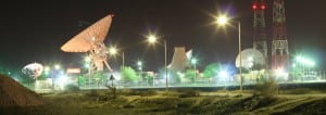 Batelco teleport in Bahrain. 
