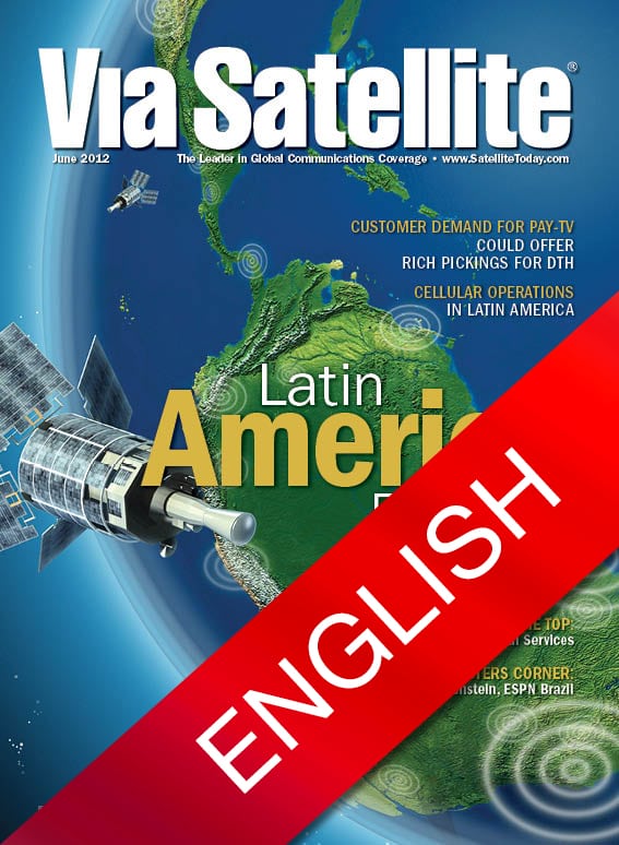 Via Satellite magazine Latin America Cover English