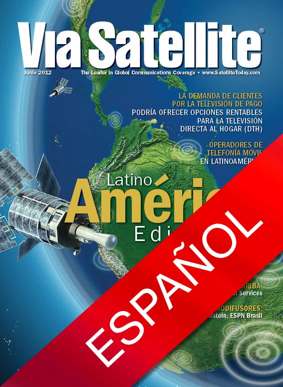 Portada Via Satellite magazine América Latina