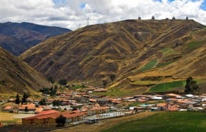 Apartaderos, a small Andean town in Mérida State, Venezuela, is located at an altitude of 3,505 metres (11,502 feet). Courtesy of Prensa MINTUR Venezuela