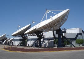 Satmex Control Center located in Hermosillo, Sonora, Mexico. Photo courtesy of Satmex.