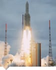 An Ariane 5 ECA launch, used for heavier payloads. Photo: Arianespace