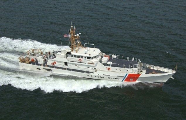 A fast-response cutter of the U.S. Coast Guard. Photo: KVH