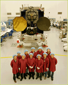 AsiaSat 4 satellite before launch