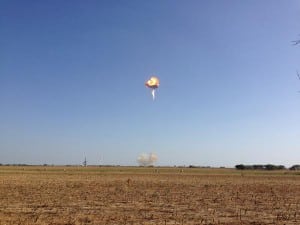 Spacex F9R Explosion
