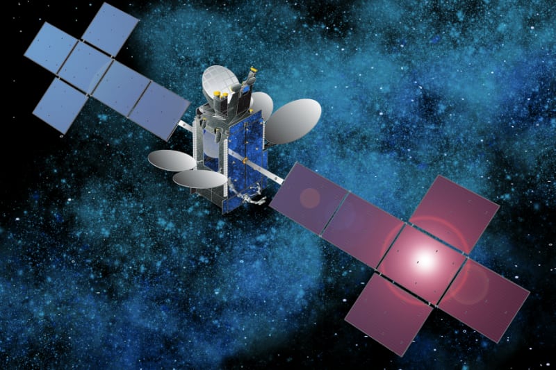 An artist's rendition of Intelsat 20. Photo: Intelsat