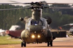 Chinook helicopter microsat