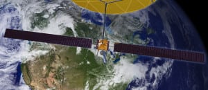 Digital rendering of LightSquared's SkyTerra 1 satellite