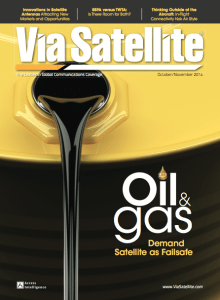 Via Satellite magazine October/November 2014 cover