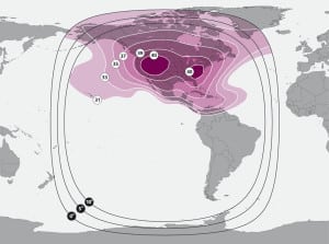 AMC 1 SES footprint
