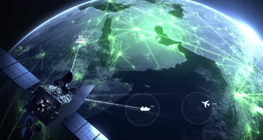 Inmarsat Global Xpress network, rendering