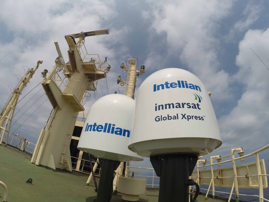 Inmarsat and Intellian Connect Eukor Fleet with Global Xpress Via
