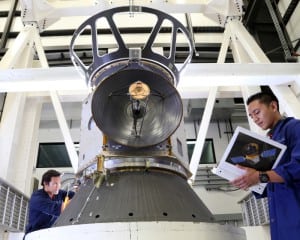 TESS Satellite Structure in Vanguard Test Fixture