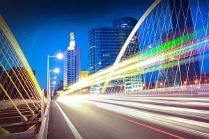 Connected Car Speed Light