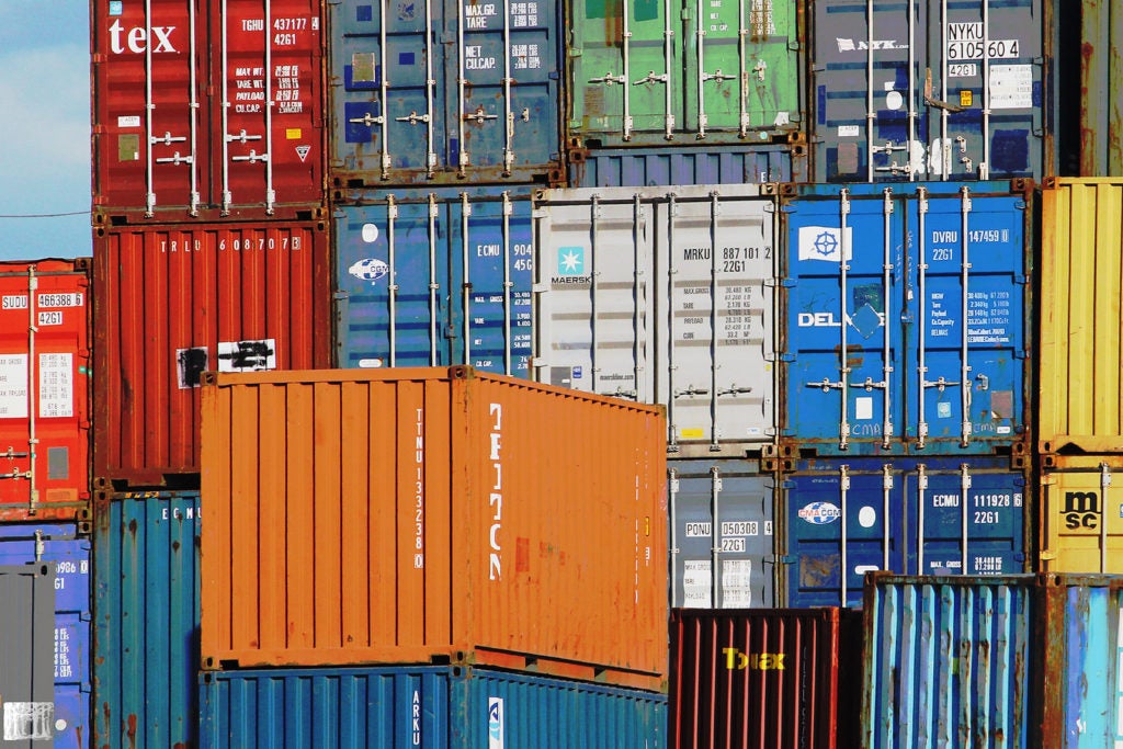 Shipping containers maritime asset tracking