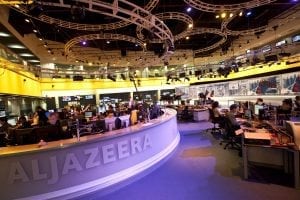 Al Jazeera newsroom. Photo: Al Jazeera