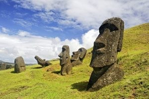 Easter Island statue. Photo: Business Wire