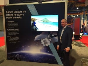 Inmarsat booth at NAB 2016