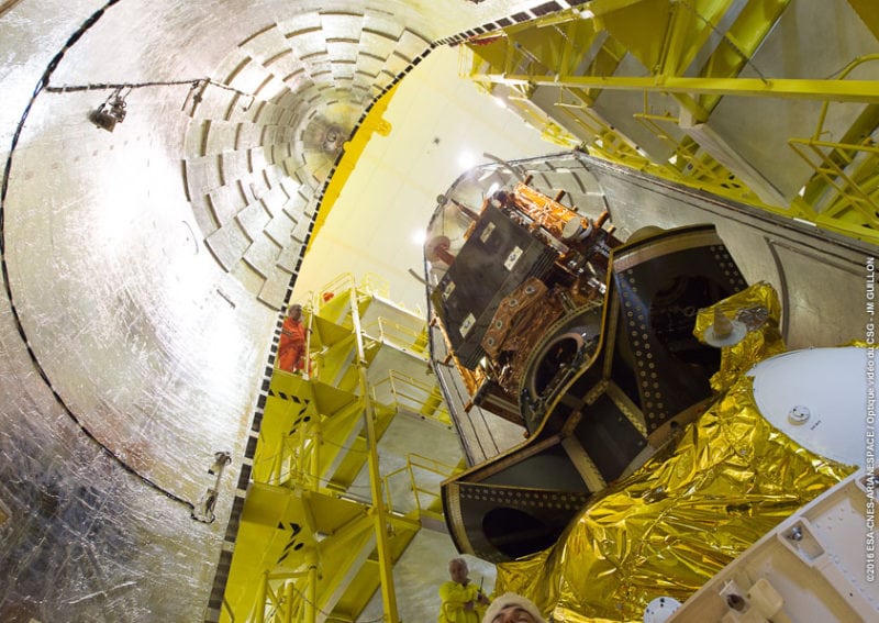 payload fairing Flight VS14 Arianespace Soyuz