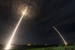 SpaceX Falcon 9 Landing CRS-9
