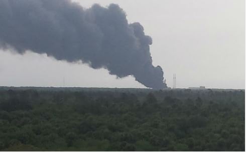 Cape Canaveral SpaceX explosion