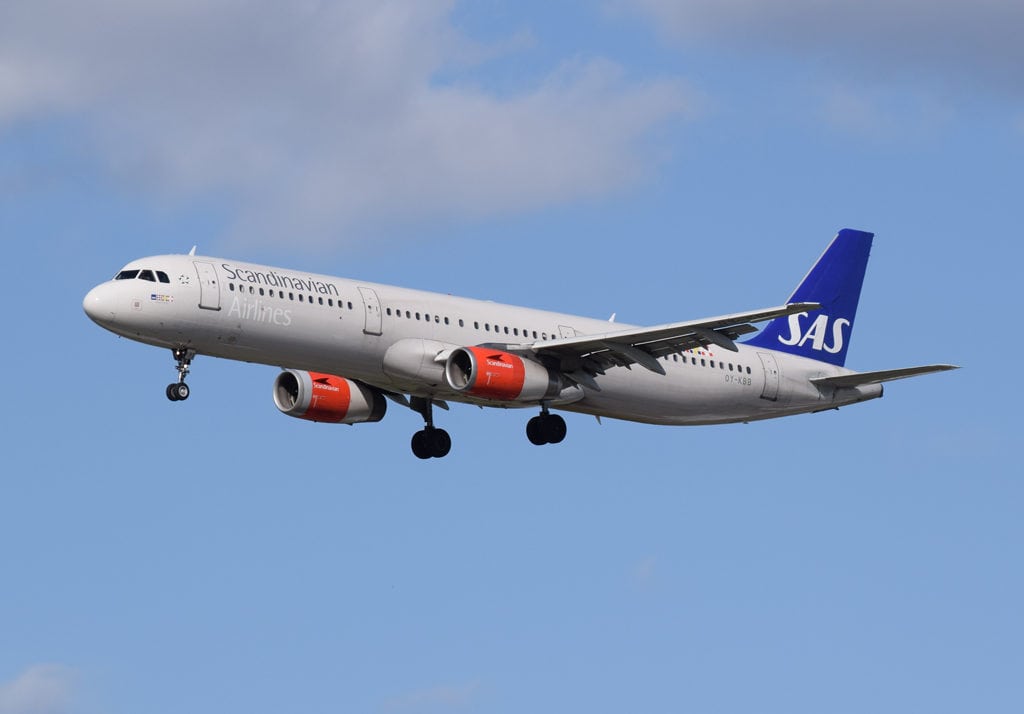 SAS Scandinavian Airlines Airbus A320
