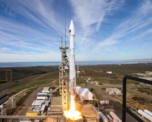 DigitalGlobe WorldView 4 satellite launch onboard an Atlas V rocket. Photo: United Launch Alliance