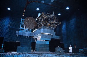 EchoStar XXI satellite. Photo: SSL