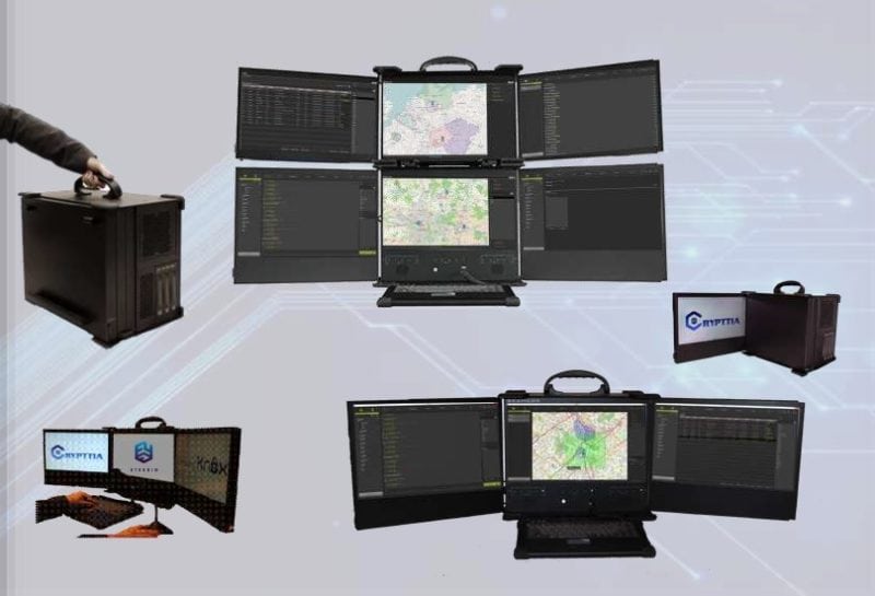 Crypttia portable solution.