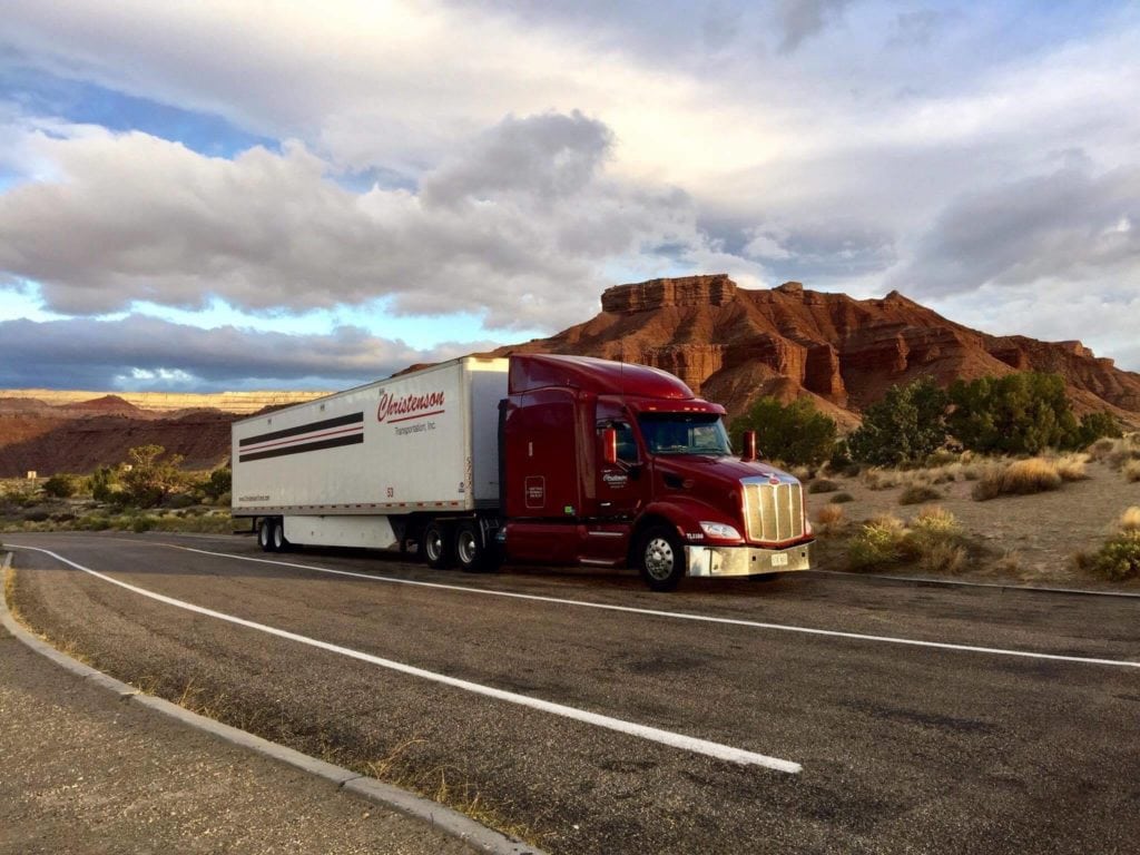 Christenson Truck. Photo: Orbcomm. 