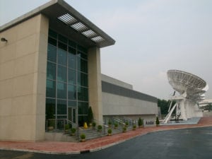 AsiaSat's Tai Po Earth Station in Hong Kong. Photo: Leighton Asia