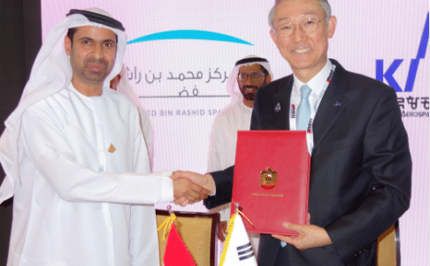 Mohammed bin Rashid Space Centre signs MoU with KARI for cooperation on space-related activities Photo: MBRSC