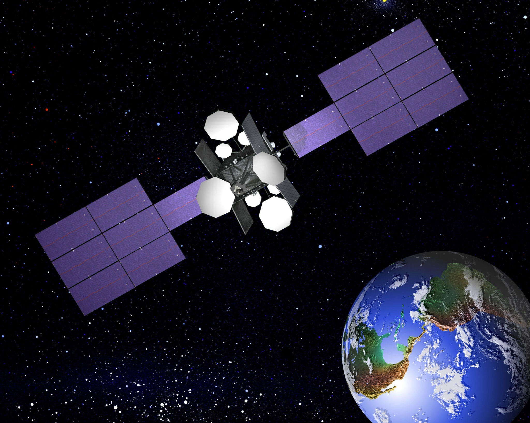 NSS-806 Rendering. Photo: SES.