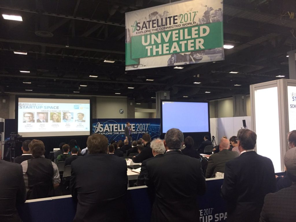 SATELLITE 2017 Startup Space. Photo: Space Frontier