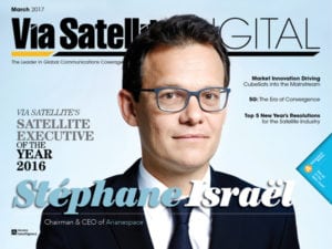 Via Satellite March 2017 magazine cover