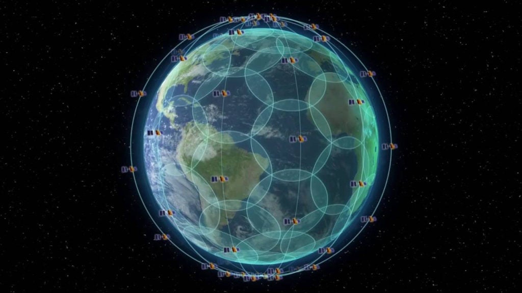 Artist rendition of Aireon's plans to leverage the Iridium Next constellation. Photo: Aireon
