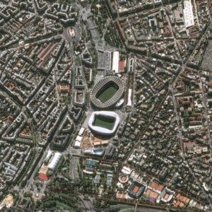 Parc des princes, Paris, France.