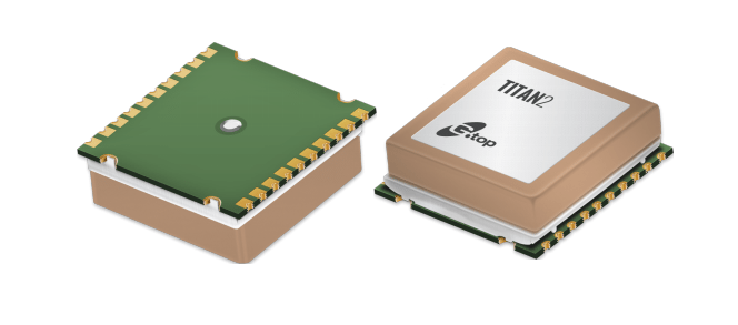 GlobalTop Titan 2 GNSS module. Photo: GlobalTop