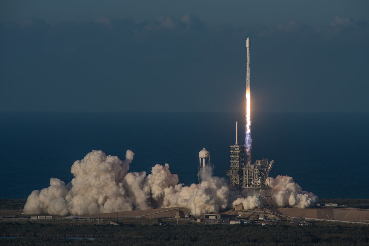 Inmarsat 5 mission. Photo: SpaceX.