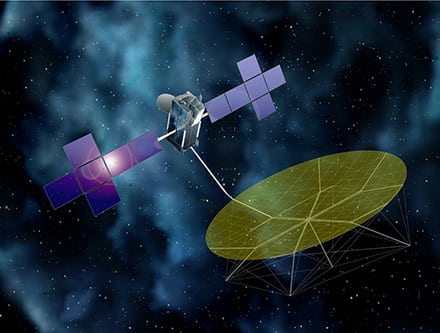 EchoStar 21 satellite. Photo: SSL.