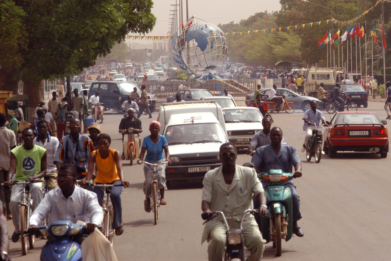 Downtown Ouagadougou, the capital of Burkina Faso. Photo: Wikimedia.