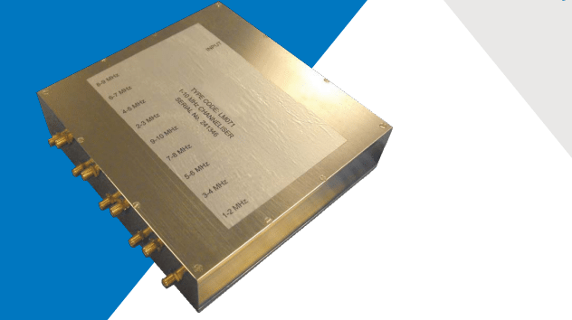 HF synchronous channeliser. Photo: Teledyne Defence & Space.