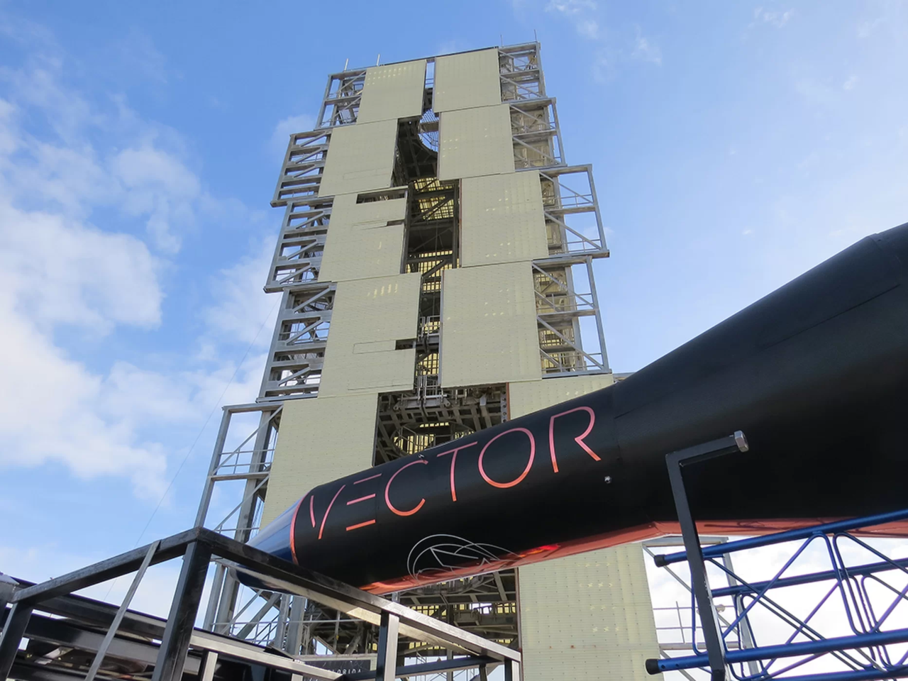 Vector launch vehicle at the Cape Canaveral Air Force Station. Photo: Vector. 