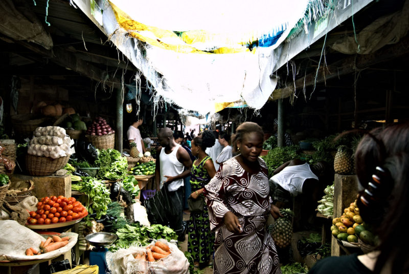 Lekki Market in Lagos, Nigeria. Photo: Wikimedia. 